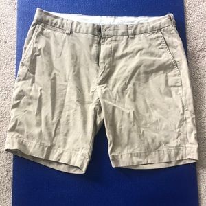 Polo shorts- flat front